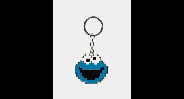 Sesame Street - Cookie Monster Sleutelhanger - Blauw