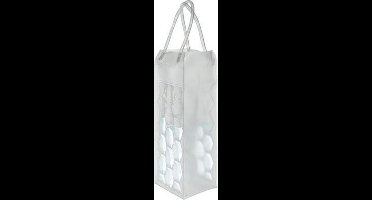 Wijnkoeler Zak Transparant Liquid10.5x9.7xh24.5-38cm Pvc