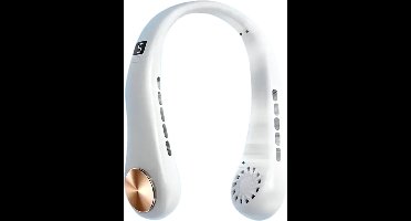 Bovista Nekventilator - Draagbare Gezichtsventilator - Neck Fan - Met Koeling - Hals - Hoofd - Wit - Nek