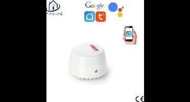 WiFi water-detector met bediening via APP en kan werken met spraakgestuurde apps. T-2016