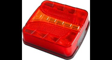 LED Achterlicht links 106x99mm met 5 polige bajonet