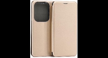Beline Book Magnetic Tecno Spark 20 Pro hoesje goud/goud