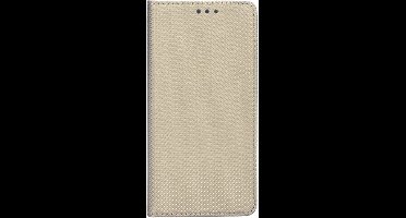 Smart Magnet book iPhone 12 mini goud/goud hoesje