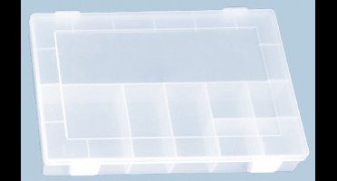 Hünersdorff Assortimentsdoos (l x b x h) 335 x 225 x 55 mm Aantal vakken: 8 Vaste onderverdeling 1 stuk(s)