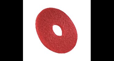 3M Scotch Brite vloerpads - polyester - 3M Rood schrob pad - 14 inch - Polyester Schuurpad 5 stuks in doos - 36 cm voor Schoonmaak en Polijsten