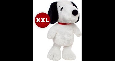 Snoopy Peanuts Hond Pluche Knuffel XXL 110 cm - Extra zacht voor jongens en meisjes