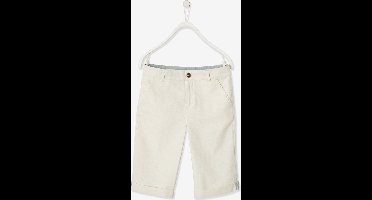 Vertbaudet Jongensbermuda van katoen/linnen