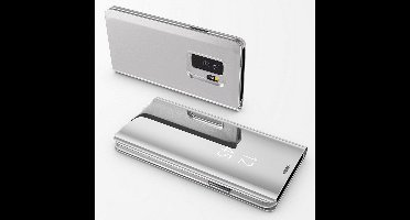 Hoesje voor Samsung Galaxy S10 Geld Spiegel Flip Bescherming Helder zicht