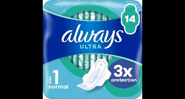 Always Ultra Day - Maandverband - 1 Normal With Wings - 14st