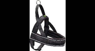 Hunter Harnas Norweger Racing Nylon - XXL - 82 - 105 x 3,8 cm - zwart