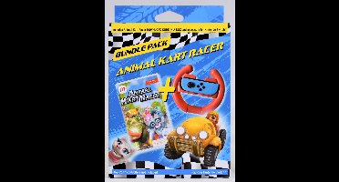 Animal Kart Racer Bundle Pack includes Wheel Code In Box EN FR DE NL ES PL Switch