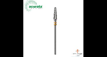 Freesje Carbide /tungste Acurata - NEM - smalle kegel - Ø 4.0 mm - met freesreiniger in koper