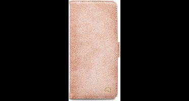 Mobilize Bookcase hoesje geschikt voor Samsung Galaxy A32 5G - Effen Roze - Kunstleer