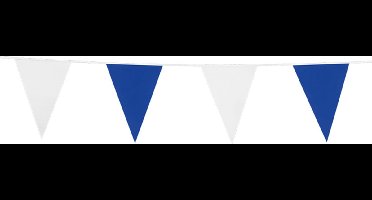 Vlaggenlijn Blauw / Wit 10 meter - Vlaggenlijn Vlag Vlaglijn Festival Feest Party Feest Thema