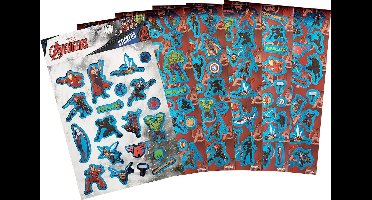 Marvel - Avengers - Sticker blok - 6 vel - stickers - knutselen