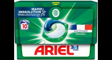 Ariel Original 3-in-1 Pods wasmiddel 10 stuks
