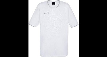 Spalding Move Shooting Shirt Kinderen - Wit / Zilver | Maat: 152