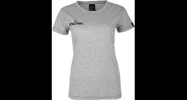 Spalding Team II 4Her T-Shirt Dames - Grijs Gemeleerd | Maat: 36