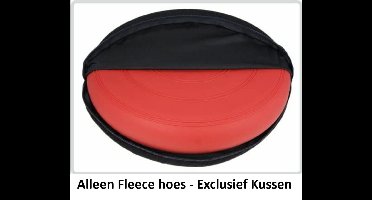 Fleece Hoes Zwart voor Balanskussen / wiebelkussen - 36cm