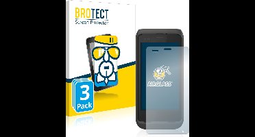 Screenprotector 3 Stuks voor Honeywell CT45 XP Beschermglas transparant