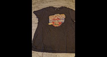 T-Shirt - Marvel - Stark BBQ - Zwart - Mt 14 Y