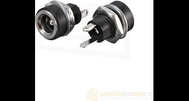 Jack socket Panel Mount Connector 5.5x2.5mm DC-022B