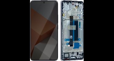 Xiaomi, Scherm voor Xiaomi Redmi Note 13 Pro Plus LCD + Aanraakglas + Chassis, Paars