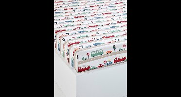 Vertbaudet Kinderhoeslaken AUTO-CITY