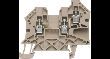 Weidmüller WDU 4/ZR WEI DOORVOERKLEM 4MM2 BEIGE per 50