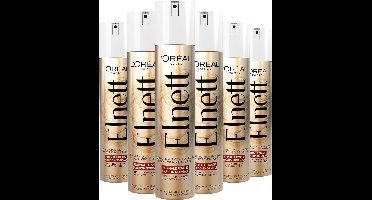 L'Oréal Elnett - Normale Fixatie Haarspray - 6 x 400 ml