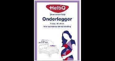 HeltiQ Onderlegger -60cm x 60cm - 5 stuks