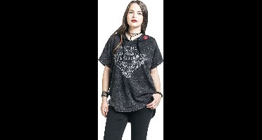 Harry Potter Hogwarts Letter - Waiting Dames T-shirt - donkergrijs - 3XL