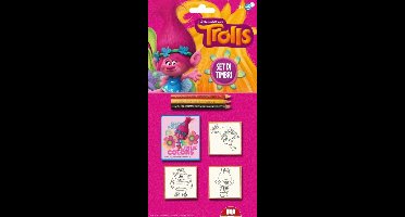 Trolls stempelset 7-delig