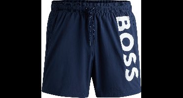 Hugo Boss heren BOSS zwemshort octopus blauw