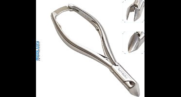 MEDLUXY® - Nageltang - Koptang - bek Rond 'Full Moon' - 14 cm - 23 mm - afgeronde punten (kopknipper, dwarssnittang, nagelknipper) [MP0451]