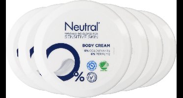 Neutral - 0% Body Cream - Parfumvrije - 6 x 250 ml