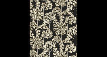 Dutch Wallcoverings - Arcadia- Palm Forest zwart - A71302