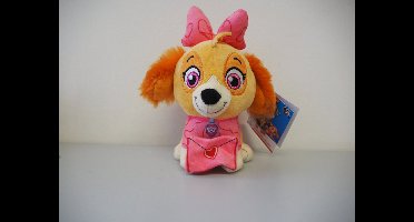 Paw Patrol Valentijn knuffel 18cm - Skye met liefdesbrief