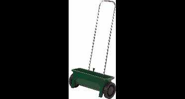 Toolland Strooiwagen, instelbare dosering, strooimateriaal 0-8 mm, 12 liter, groen