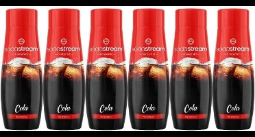 Set van 6 COLA SODASTREAM-concentraten - 440 ml