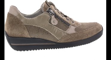 Dames Veterschoenen Waldlaufer Himona 980008-418-135 Beige - Maat 6½