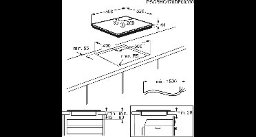 Inductiekookplaat Electrolux LIT60336C 60 cm Integreerbaar
