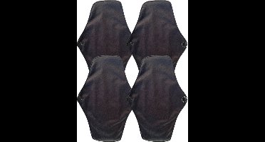 green-goose® Herbruikbaar Maandverband Bamboe - 4 Stuks - Maat M - Wasbaar Maandverband - Duurzaam - Zacht