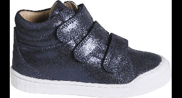 Vertbaudet Sneakers - meisjes - klittenband - goud - leren