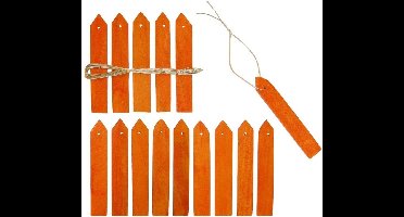 Nature Fruitboom etiketten - 45x stuks - 10 cm - planten en bomen labels