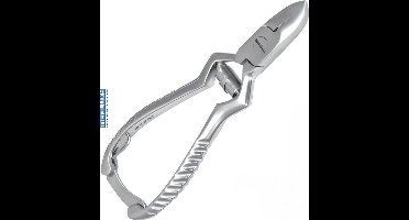 MEDLUXY® semi Pro - Nageltang Holle Bek - Rolveer / Bufferveer - 14 cm - 20 mm - MP0140 (nagelknipper)