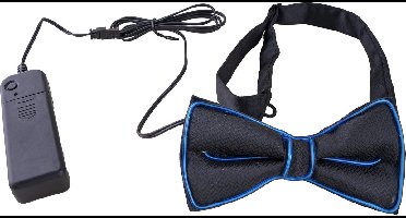 Vlinderdas met licht blauw