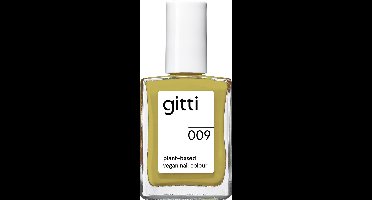 Gitti No. 009 - Pistachio Crunch - nagellak - minimaal 82% natuurlijk - 23 vrij - manicure - blijft 7 dagen zitten