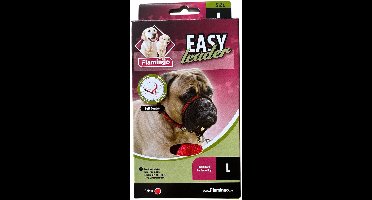 Flamingo Easy Leader Halsband Hond Rood Maat L