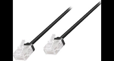 LogiLink CQ3073U netwerkkabel Zwart 5 m Cat6a U/UTP (UTP)